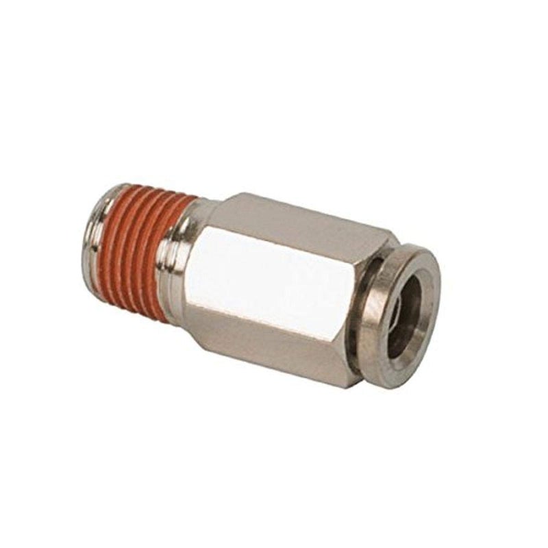 1/4" Npt(M) To 1/4" Airline Straight Fitting (2 Pcs) Dot Approved